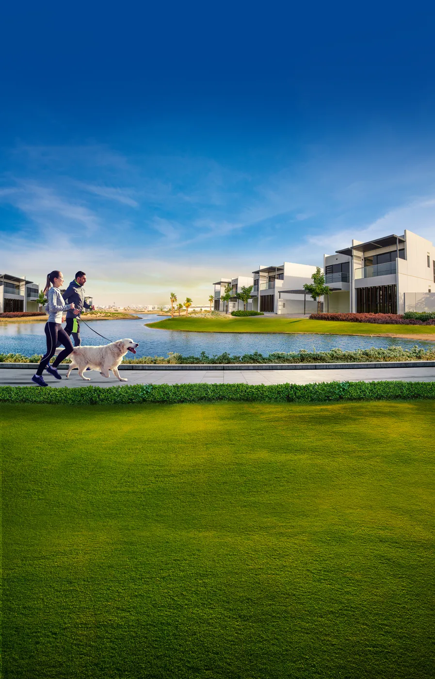 Community villa lifestyle visual